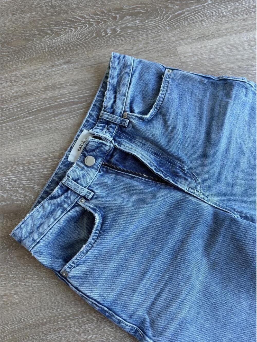 Ba&sh blue denim jeans - Picture 3 of 5